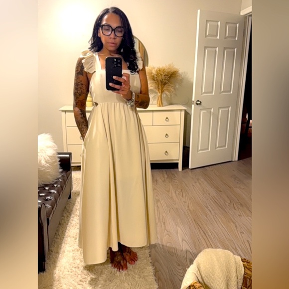 Beautiful Open Back Maxi Dress Size Medium (#218) - Picture 1 of 7